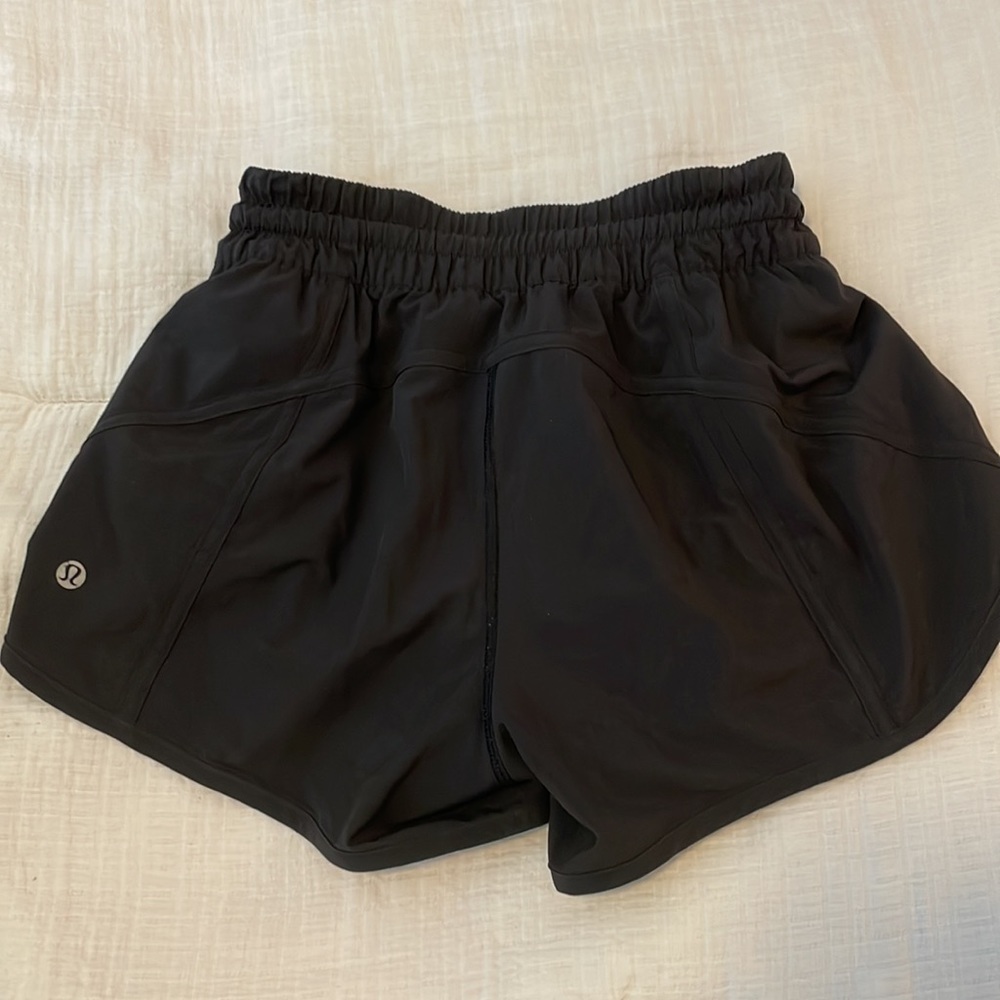 Black Lululemon Shorts Size 4